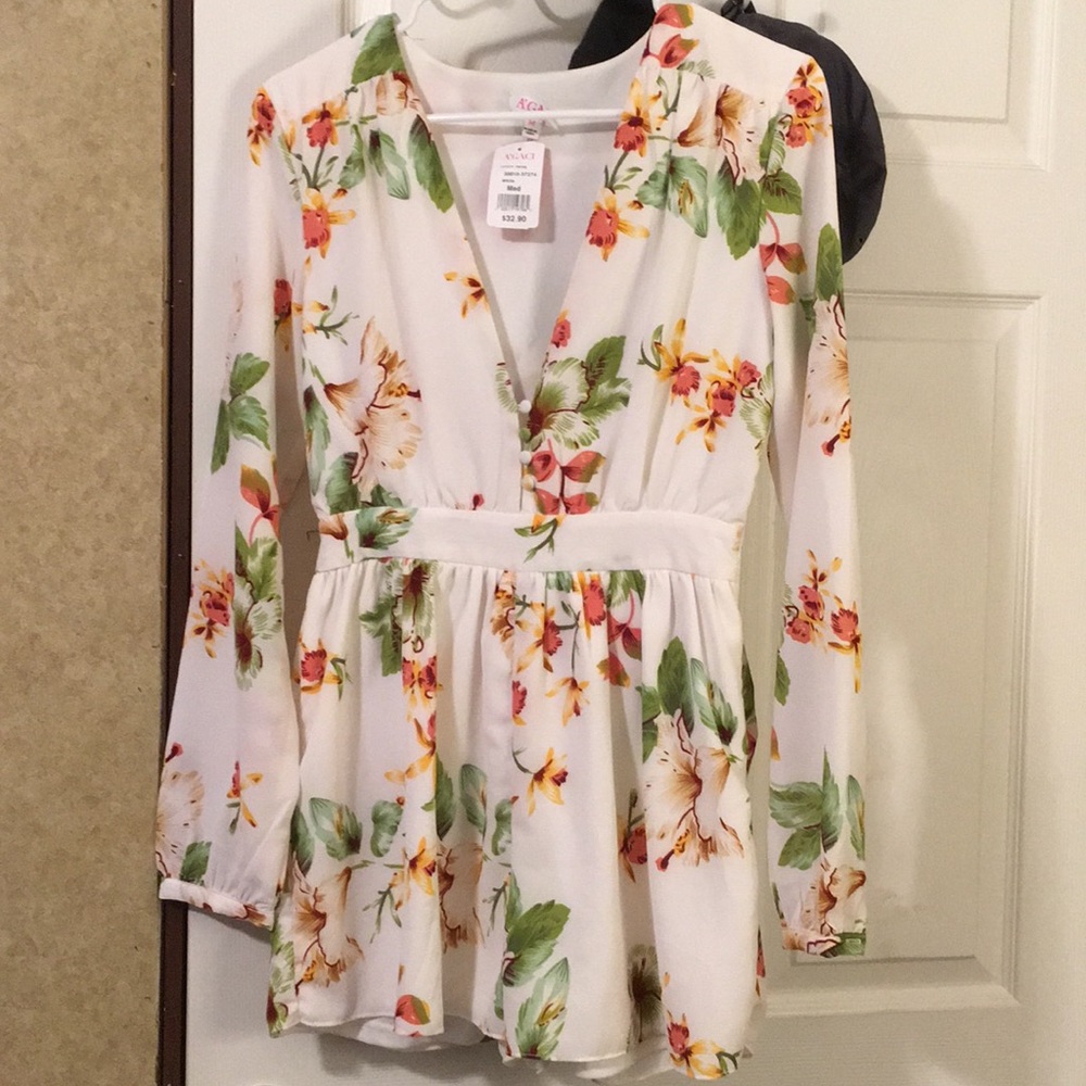 Floral Romper